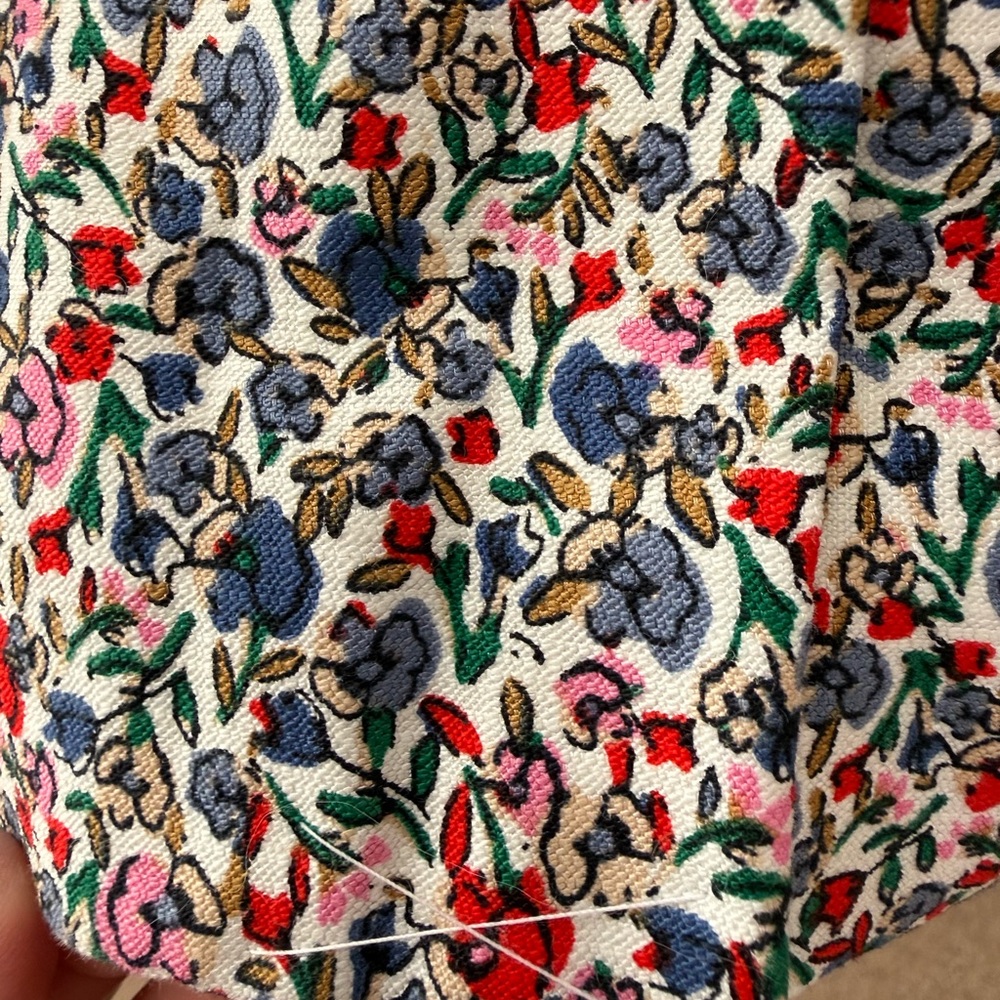 LOFT cotton modernFloral Blazer - Picture 12 of 13